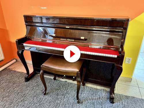 Pianino August Förster ANTIK